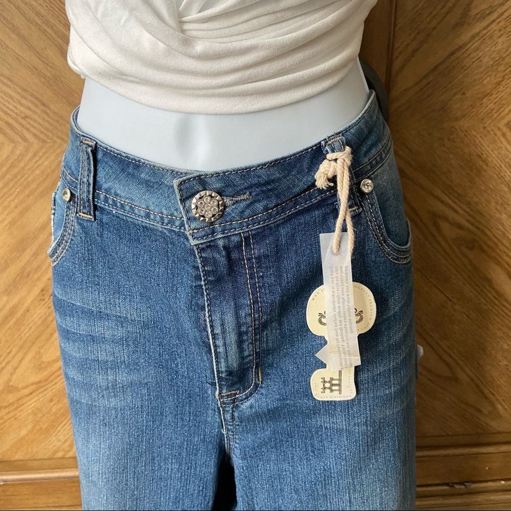 Trend setter Crystal Pocket straight leg jeans - Picture 4 of 10